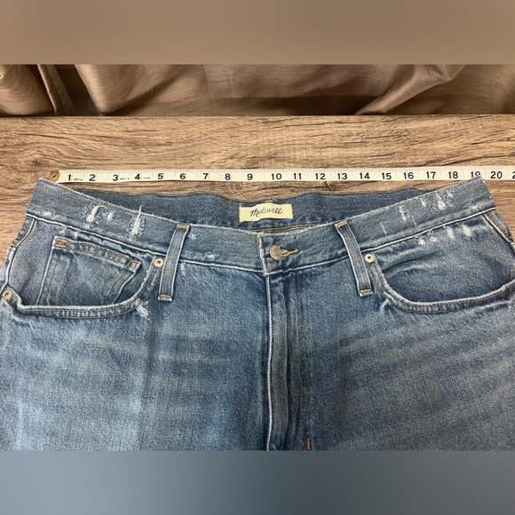 Madewell‎ The Momjean in Melva Wash size 34 - Picture 6 of 10